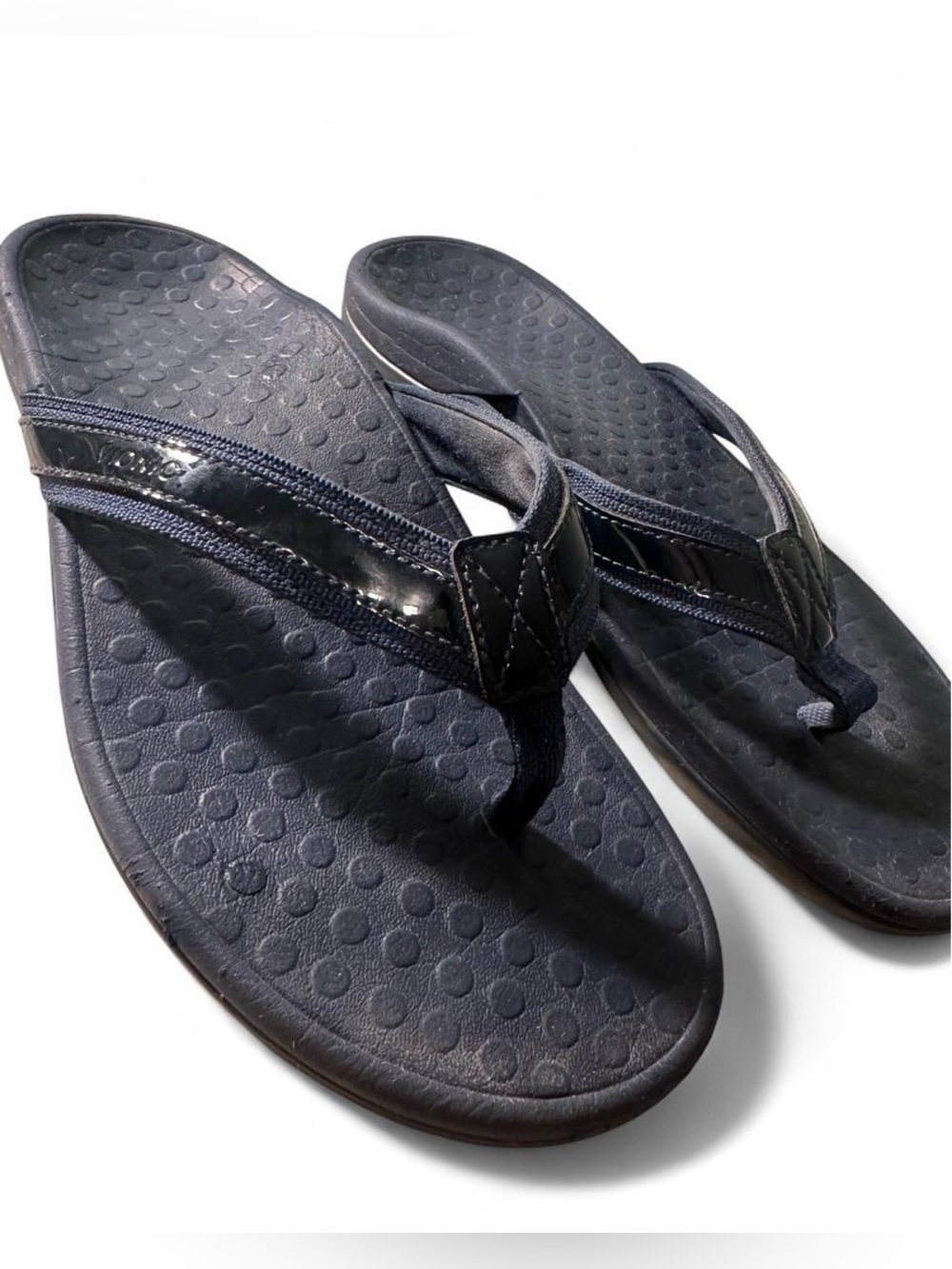 Vionic navy Comfort Flip Flop Sandals